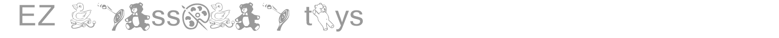 AEZ classical toys font preview